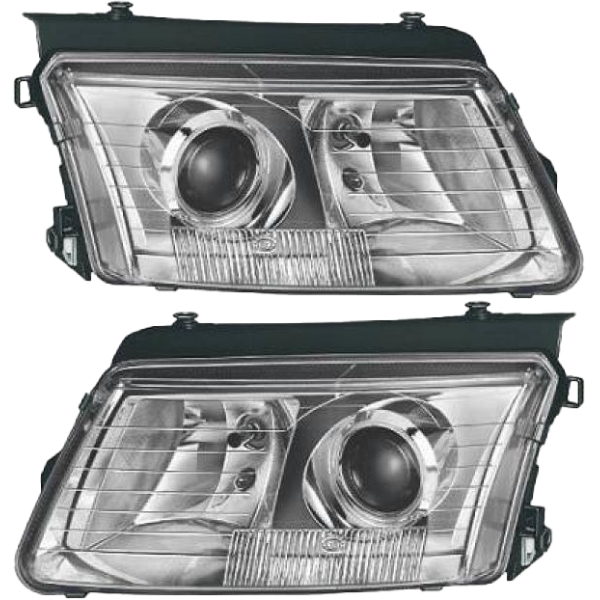 Xenon Scheinwerfer Depo D2S/H7 SET passt für VW Passat (3B2/3B5) ab 96-00