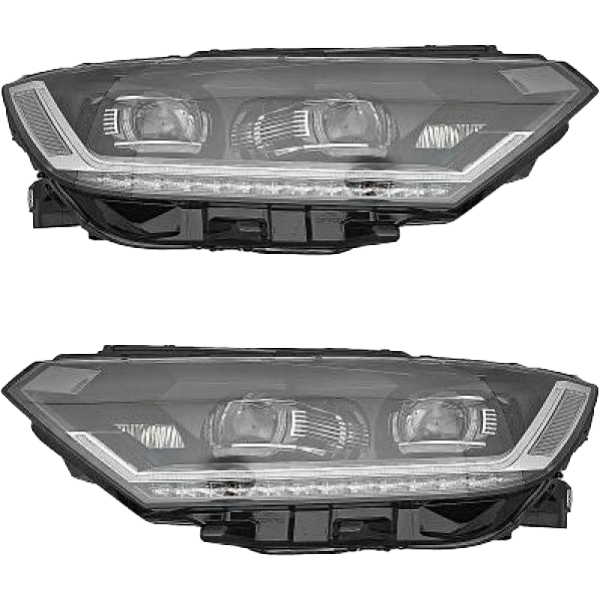 Valeo Scheinwerfer adapt. Fernlicht SET passt für VW Passat CB2/CB5 ab 14-19