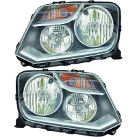 Valeo Scheinwerfer H15/H7 mit Motor SET passt für VW...