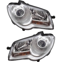 Scheinwerfer Depo H7/H7 chrom SET passt für VW...