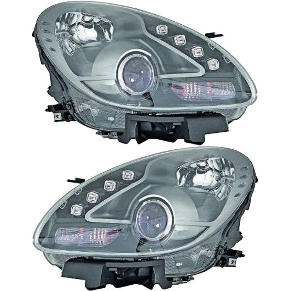 Scheinwerfer TYC H7 schwarz SET passt für Alfaromeo Giulietta 940 ab 10-20