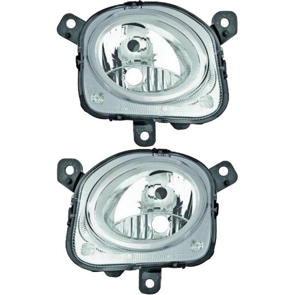Scheinwerfer mit Tagfahrlicht Depo H4 SET passt für Fiat 500L (351) ab 12-17