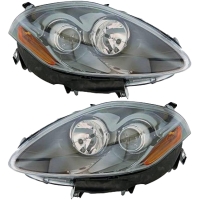 Scheinwerfer mit Motor H1 schwarz H1/H1 SET passt...
