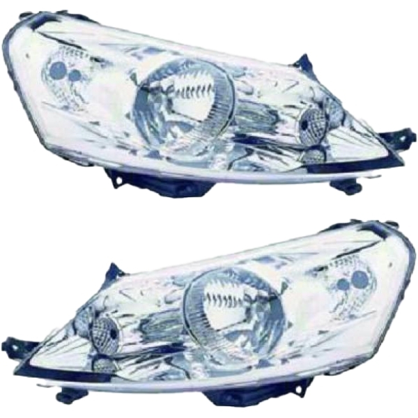 Valeo H4 Scheinwerfer SET passt für Citroen / Fiat / Peugeot Kasten ab 07-16