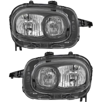 Valeo H7/H7 Scheinwerfer mit Motor SET passt für...