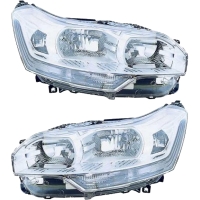 Valeo H1 Scheinwerfer SET passt für Citroen C5 III...