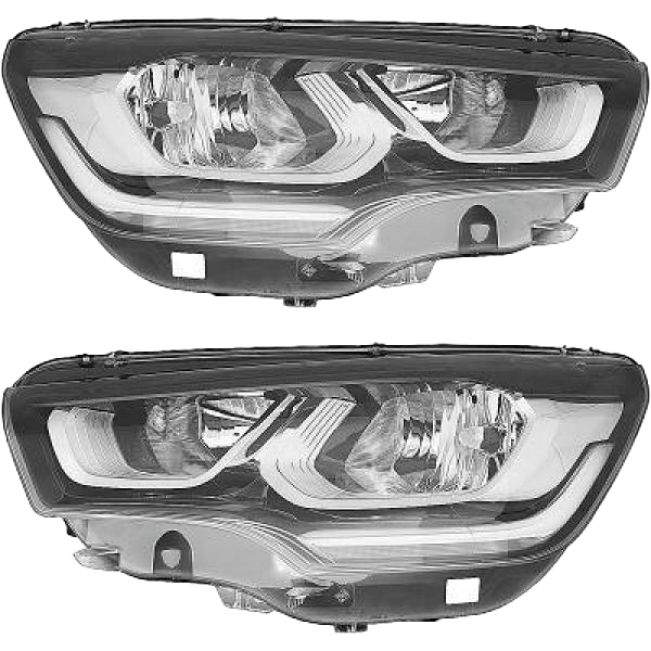 Scheinwerfer LED/H7 SET passt für Citroen C4 II DS 4 (B7) Crossback ab 15-20