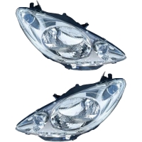 Valeo H4 glasklar Scheinwerfer SET passt für Peugeot...