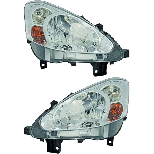 Valeo Scheinwerfer H4 SET passt für Peugeot Partner Tepee / Kasten ab 12-15