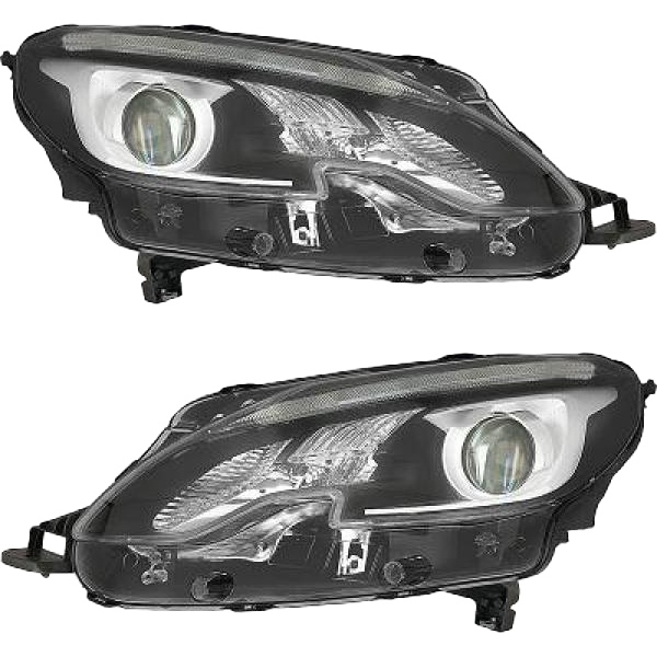 Scheinwerfer H7 Depo Tagfahrlicht SET passt für Peugeot 2008 I CU ab 16-19