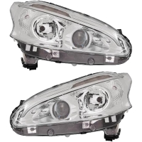 LED Halogen Scheinwerfer  H7 H1 +TFL SET passt für...