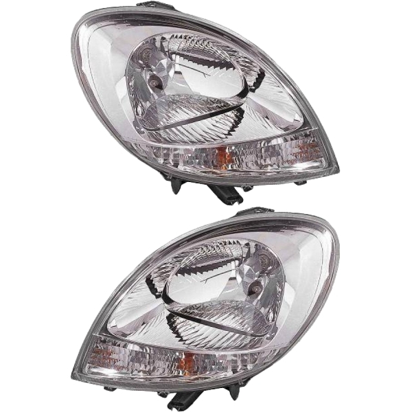 OE Original Valeo Halogen H4 Scheinwerfer SET passt für Renault Kangoo Rapid