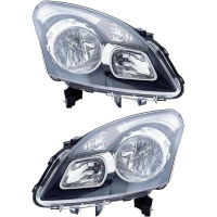 Scheinwerfer SET + Motor H7/H7 SET passt für Renault...