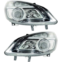 Xenon Scheinwerfer SET schwarz D1S/H7 passt für...