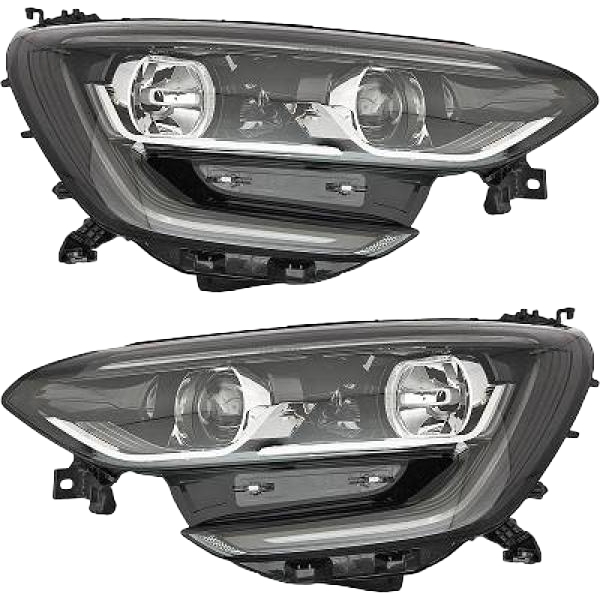 Valeo Scheinwerfer H7 TGFL SET passt für Renault Megane IV B9A/K9A ab 2016