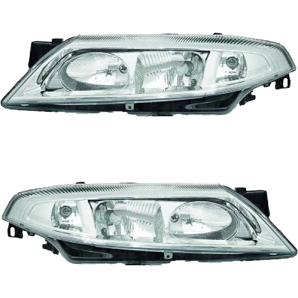 Scheinwerfer H7/H1 Depo SET passt für Renault Lagune II (BG0/KG0) ab 01-05