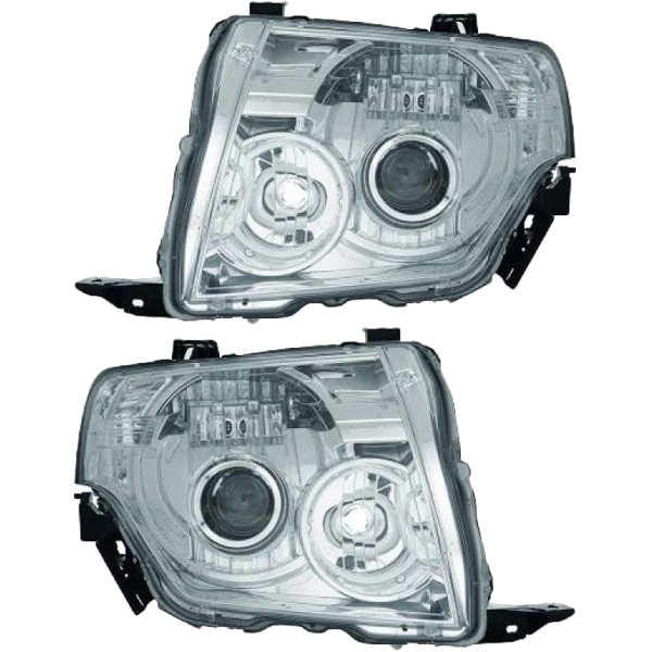 Xenon Scheinwerfer Depo D2S SET passt für Mitsubishi Pajero IV V8 ab 07-12
