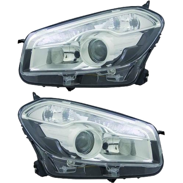Scheinwerfer H7/H7 Depo SET passt für Nissan Qashqai / +2 I (J10) ab 10-13