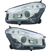 Scheinwerfer H7/H7 Depo SET passt für Nissan Qashqai...