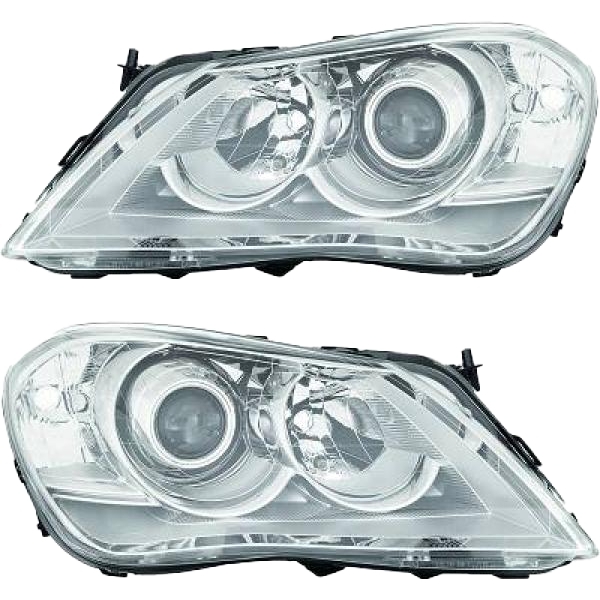 Scheinwerfer H7/H7 Depo SET passt für Suzuki Kizashi (FR) ab 2010-2015