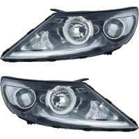 Scheinwerfer Depo mit Tagfahrlicht H7 SET passt für...
