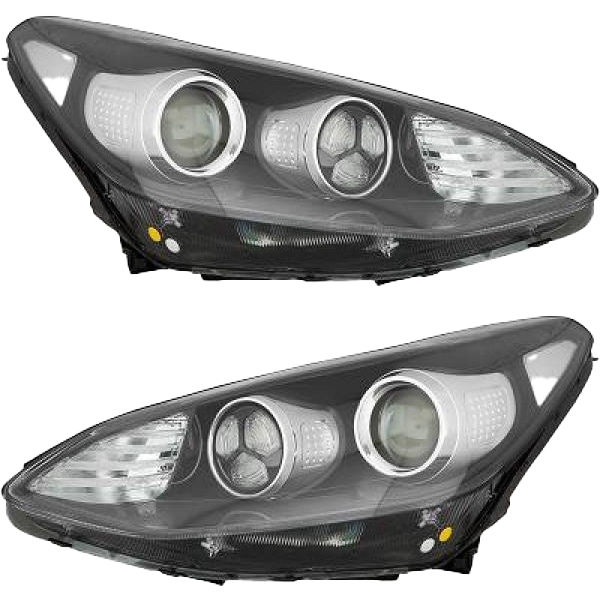LED Scheinwerfer Depo HB3 SET passt für Kia Sportage QL ab Baujahr 15-18