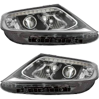 Xenon Scheinwerfer Depo D3S/LED SET passt für Kia...
