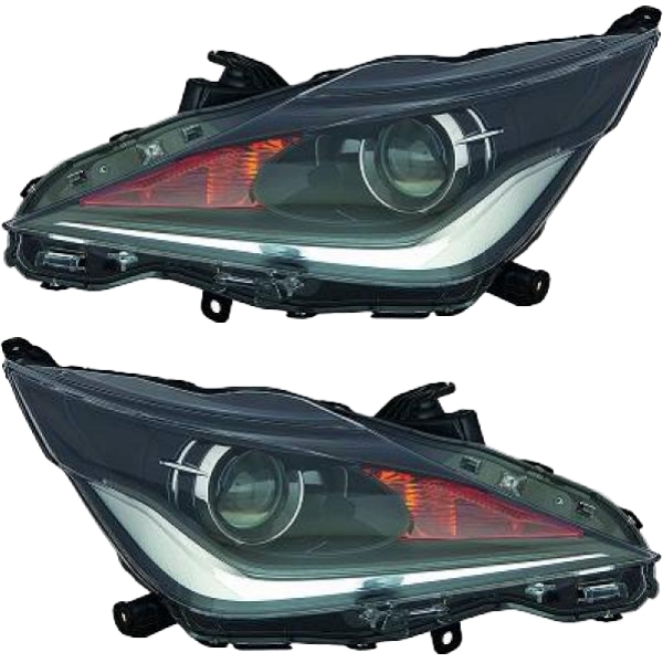 Scheinwerfer Depo LED/HIR2 SET passt für Toyota Aygo (KGB4) ab Baujahr 14-18