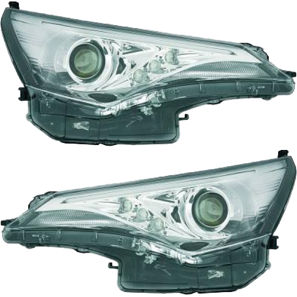 Scheinwerfer Depo LED/HIR2 SET passt für Toyota Avensis T27 ab 2015-2015