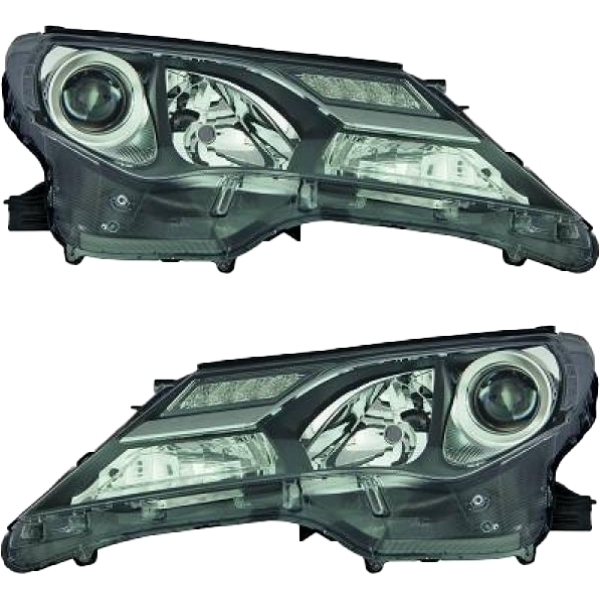 Scheinwerfer LED HB3 SET passt für Toyota RAV 4 IV (A4) ab Baujahr 2013-2016