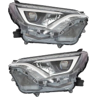 Scheinwerfer LED Depo TGFL SET passt für Toyota RAV...