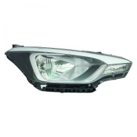 Scheinwerfer schwarz Depo H4 SET passt für Hyundai i20 Coupe (GB) ab 14-20