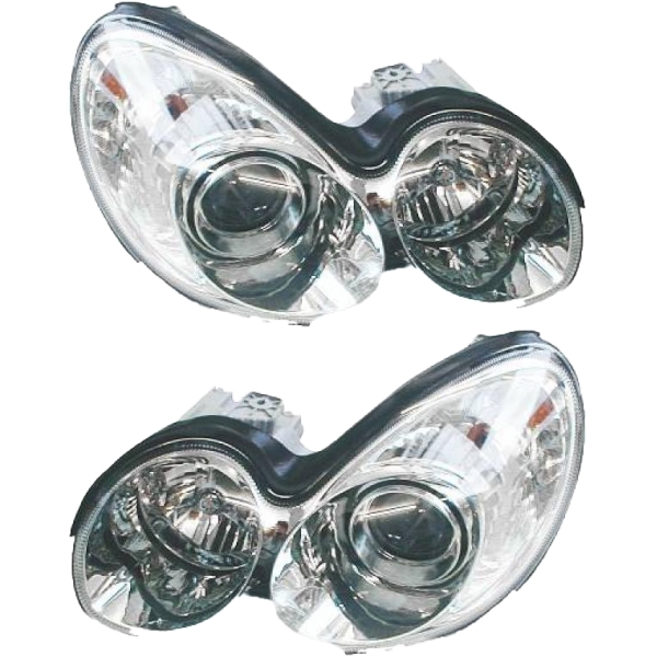 Scheinwerfer H7/H1 Depo SET passt für Hyundai Sonata IV (EF) ab Baujahr 01-04