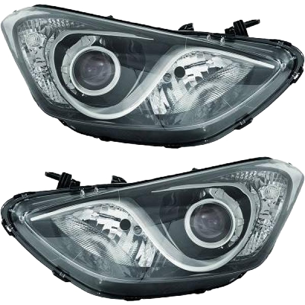 Scheinwerfer H7 Depo SET passt für Hyundai i30 Limo/Kombi (GD) ab 2012-2015