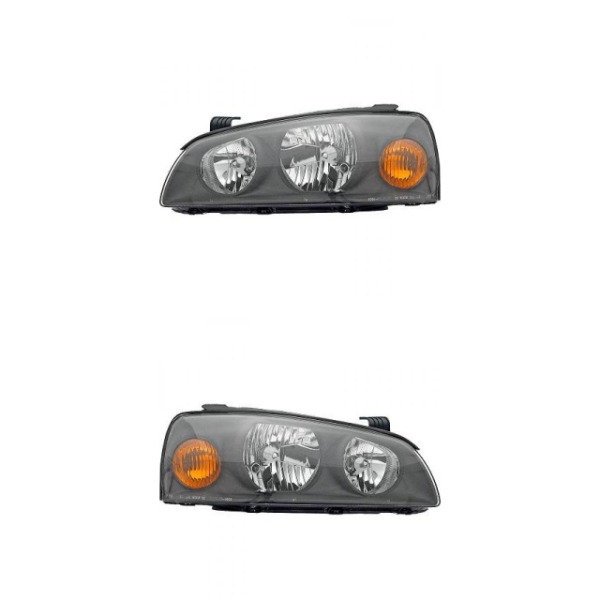 Scheinwerfer schwarz H1 SET passt für Hyundai Elantra Stufenheck XD ab 00-06