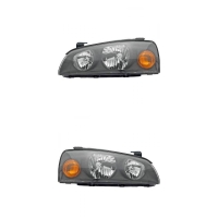 Scheinwerfer schwarz H1 SET passt für Hyundai...