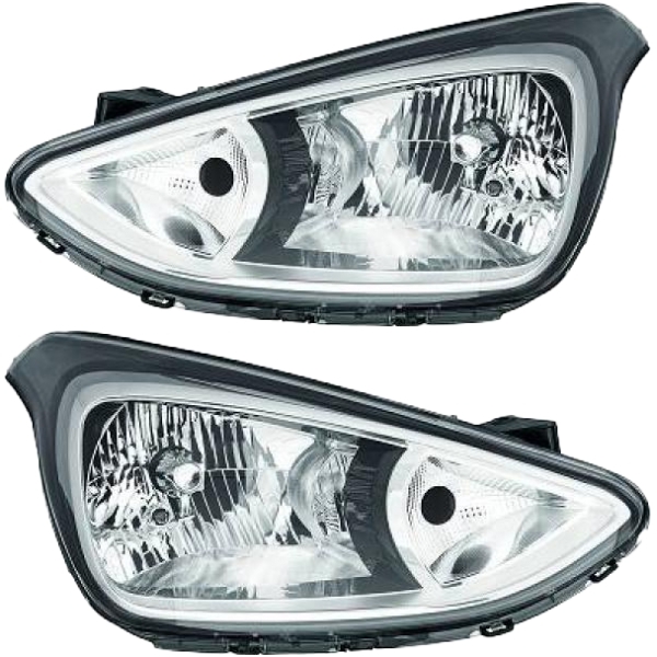 Scheinwerfer TYC H7 mit KVL SET passt für Hyundai i10 BA Stufenheck ab 13-20