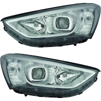 Xenon Scheinwerfer LED D3S SET passt für Hyundai...
