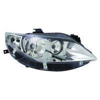 Scheinwerfer H7 Depo chrom SET passt für Seat Ibiza IV (6J5/8/1) ab 08-12