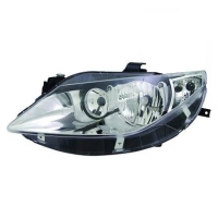 Scheinwerfer H7 Depo chrom SET passt für Seat Ibiza IV (6J5/8/1) ab 08-12