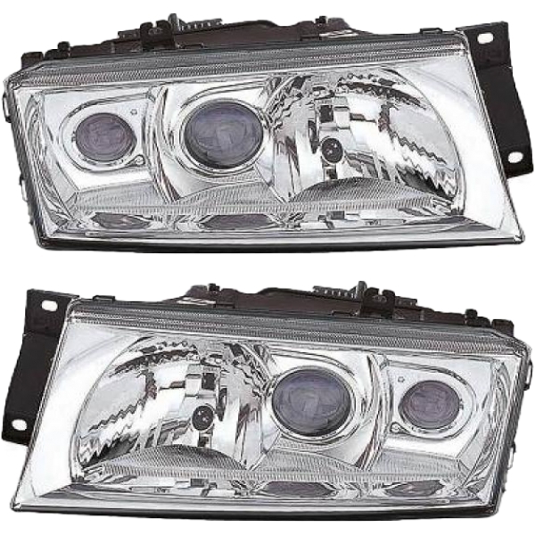 Xenon Scheinwerfer Depo D2S/H1 SET passt für Skoda Octavia I 1U2/1U5 ab 00-10
