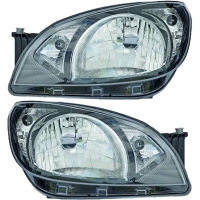 Hella mit Tagfahrlicht H4 Scheinwerfer Motor SET passt...