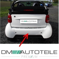 Smart Fortwo City Coupe Cabrio 450 Stoßstange hinten PREMIUM Mitte 08/98 - 02/07