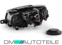 Scheinwerfer rechts Klarglas + 1x H7 Birne + Stellmotor passt für VW PASSAT 3C ab 05-10