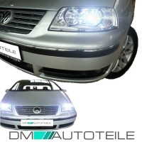 Scheinwerfer H7/H1 Links + motor passt für VW Sharan 7M Seat Alhambra 7V 00-10