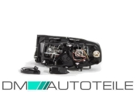 Set Skoda Superb (3U) Scheinwerfer LI+RE H7/H3/H3 Links & Rechts 02-06 +Nebel +Birnen
