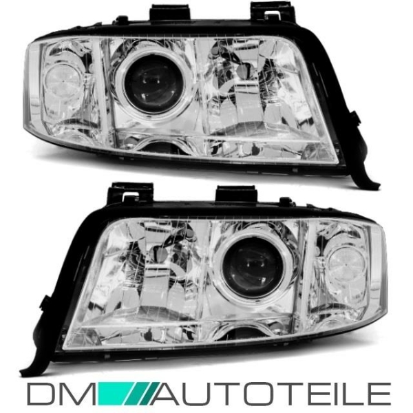 Set Audi A6 C5 Xenon Scheinwerfer RE+LI Bj 01-04 4B Facelift Limo Avant D2S/H7