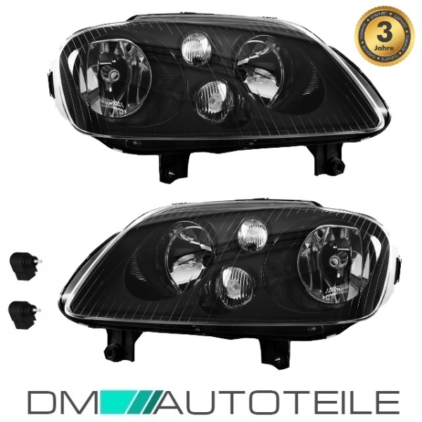 Scheinwerfer Links & Rechts + 2x Birnen passt für VW Sharan 7M Seat Alhambra 7V