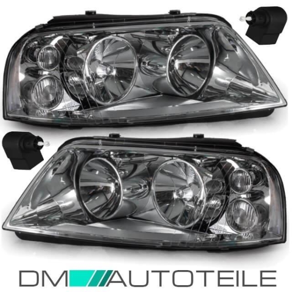 Scheinwerfer Set Links Rechts passt für VW Sharan 7M Seat Alhambra 7V ab 00-10