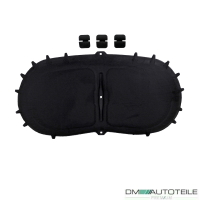 Dämmatte Motorhaube Motorhaubendämmung Motorraumdämmung + Montagekit passt für VW Tiguan 5N ab 2007-2018 OE: 5N0 863 831B
